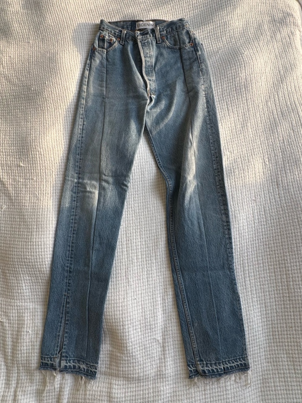 EB DENIM x Levi’s Light Blue Straight-Leg Jeans